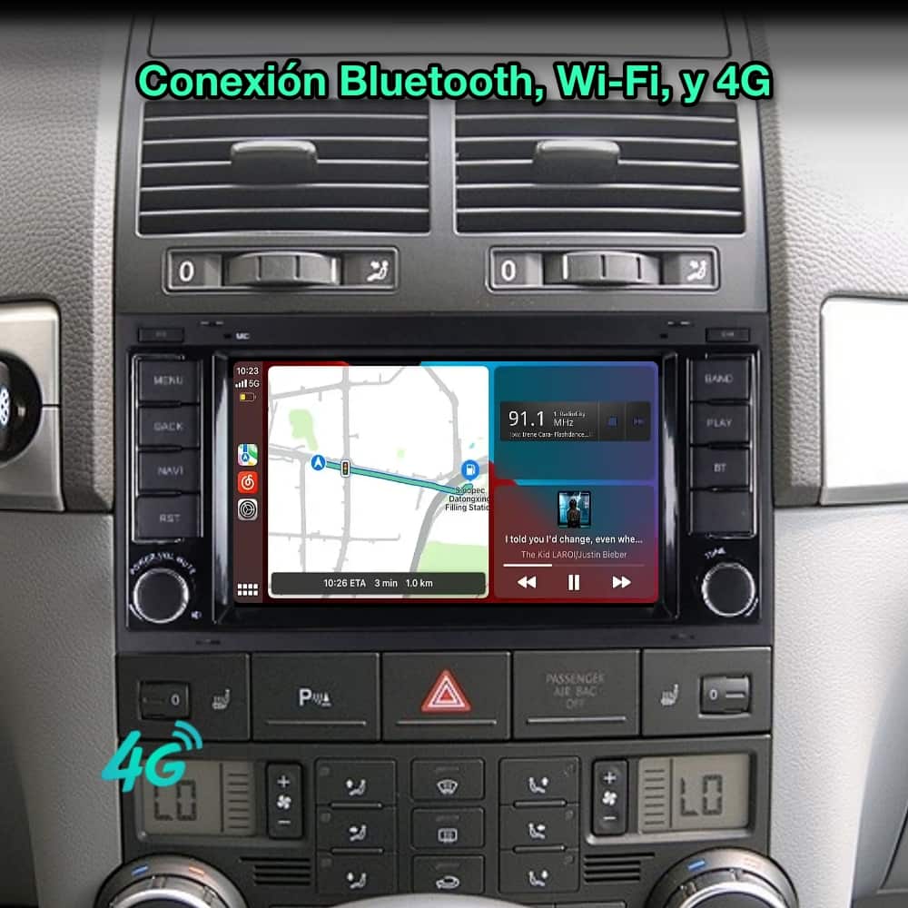 Volkswagen Touareg, Transporter, Multivan 2002-2011 Pantalla 7"