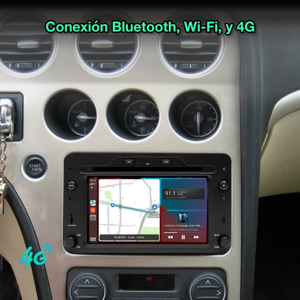 Alfa Romeo Spider, 159, Brera 2006 - 2010 pantalla 6,2" - Mister Radio GPS