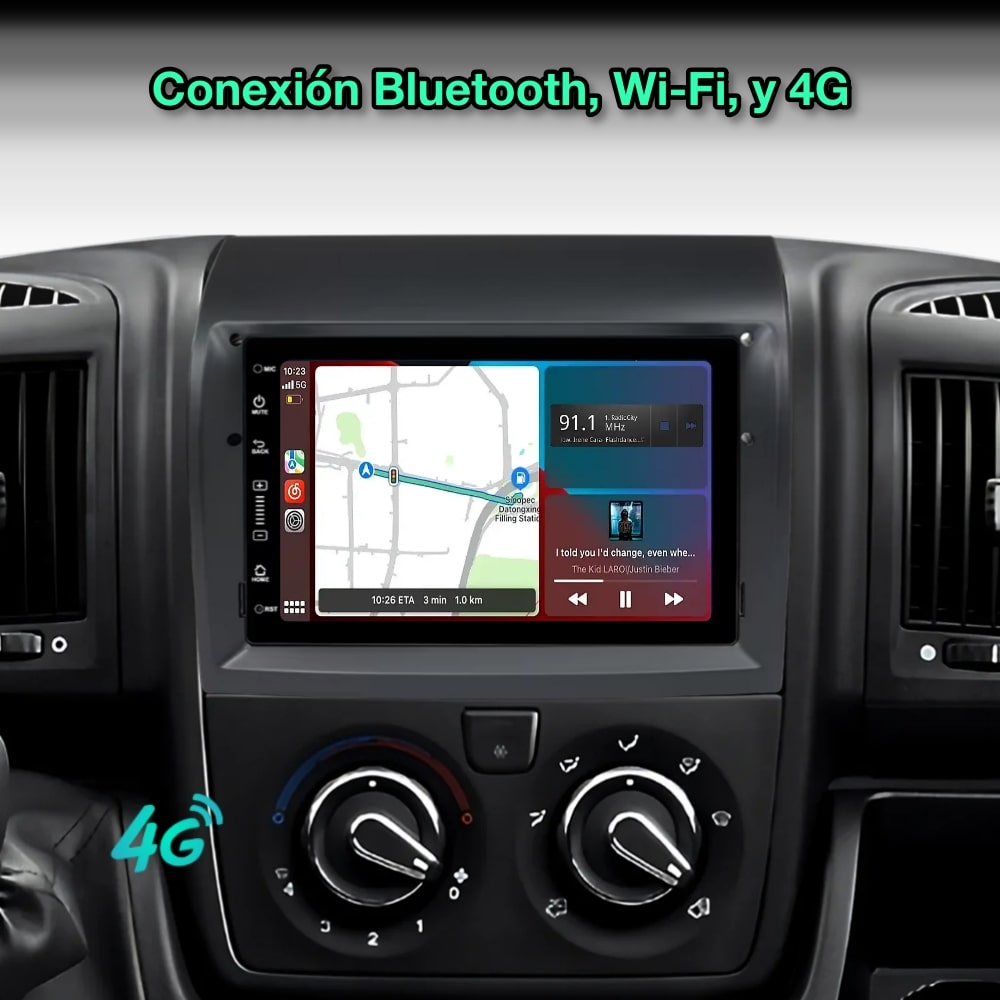Fiat Ducato 2008 - 2015 pantalla 7” - Mister Radio GPS