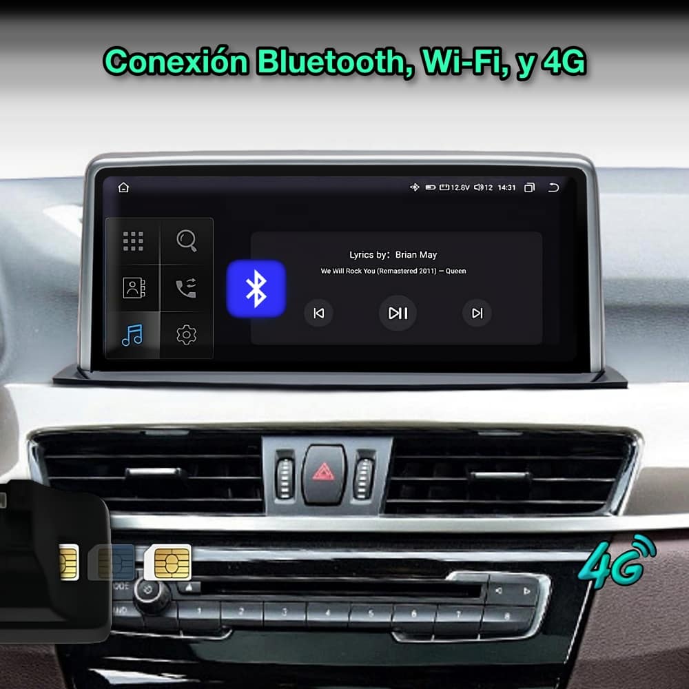 BMW X1 F48, 2016 - 2018 pantalla 10.25” - Mister Radio GPS