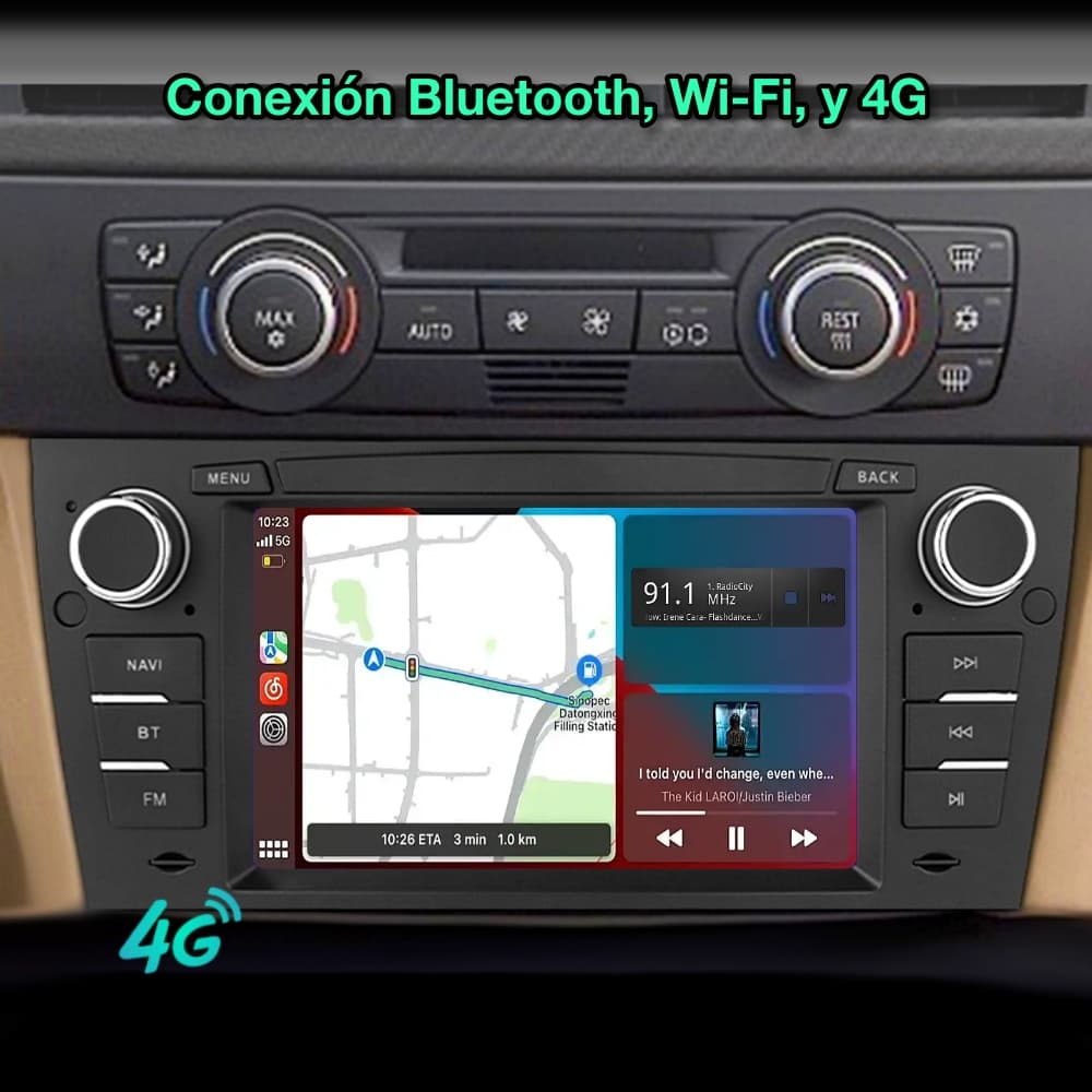 BMW Serie 1, 2004 - 2011 pantalla 7" - Mister Radio GPS