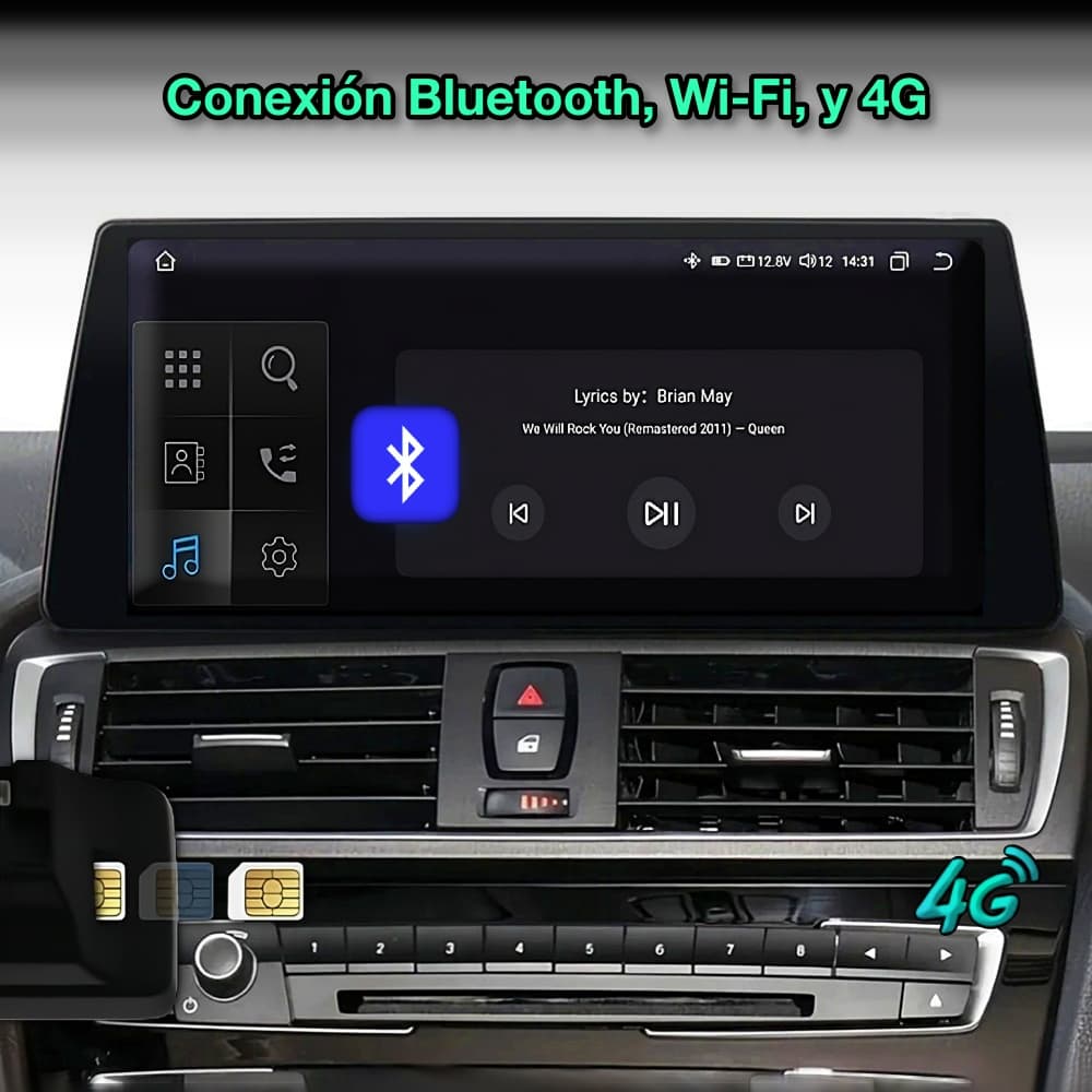 BMW Serie 1, 2011 - 2016 pantalla 10.33” - Mister Radio GPS
