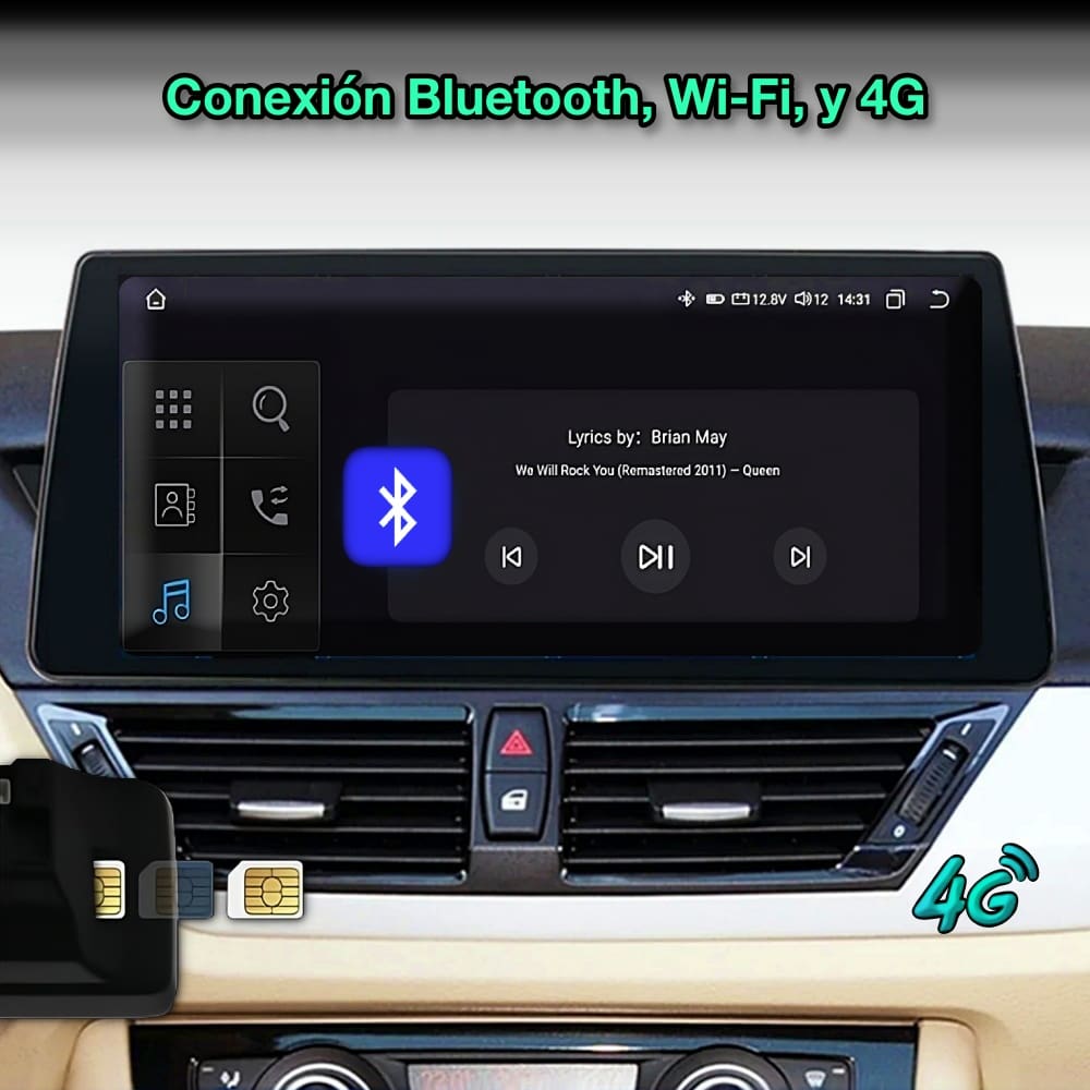 BMW X1 E84, 2009 - 2015 pantalla 10.33” - Mister Radio GPS