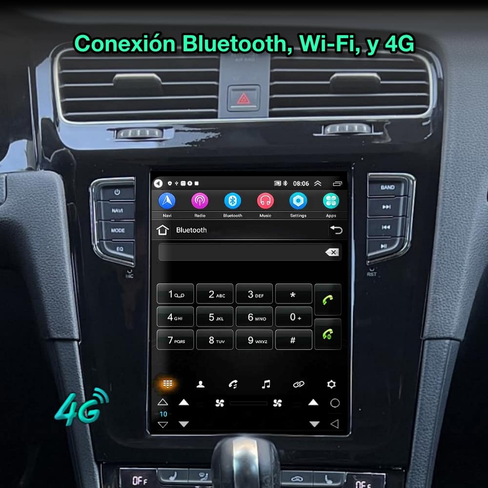 Volkswagen Golf 2012-2020 pantalla 9,7”