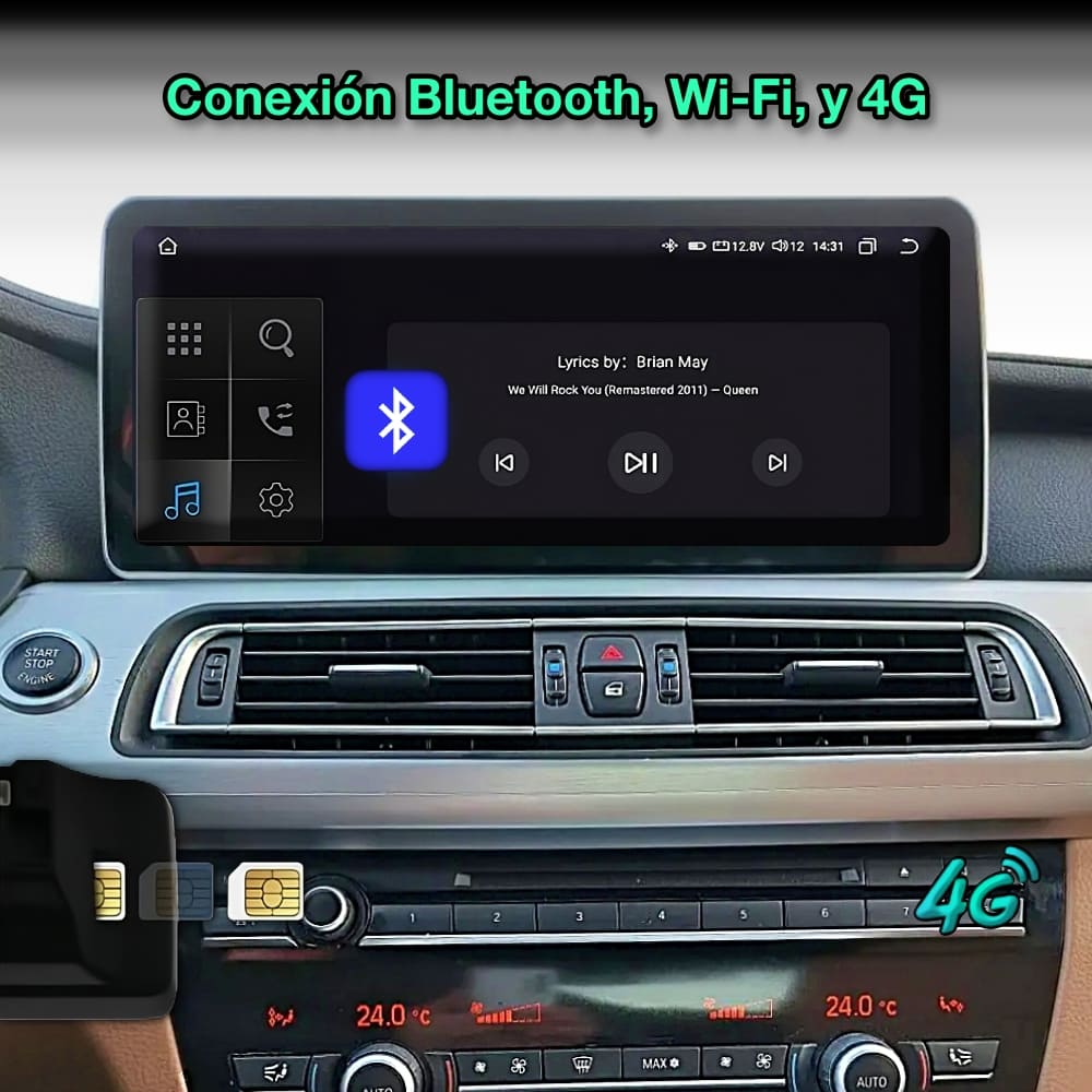 BMW Serie 7, F01, F02, 2009 - 2015 - Mister Radio GPS