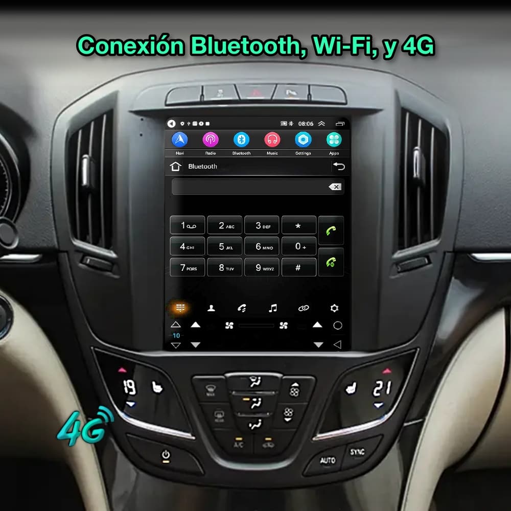 Opel Insignia 2013-2017 pantalla 9,7”