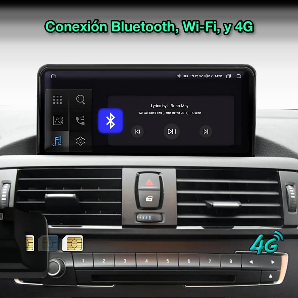 BMW serie 1 F20 / F21, 2011 - 2016 pantalla 10.25” - Mister Radio GPS