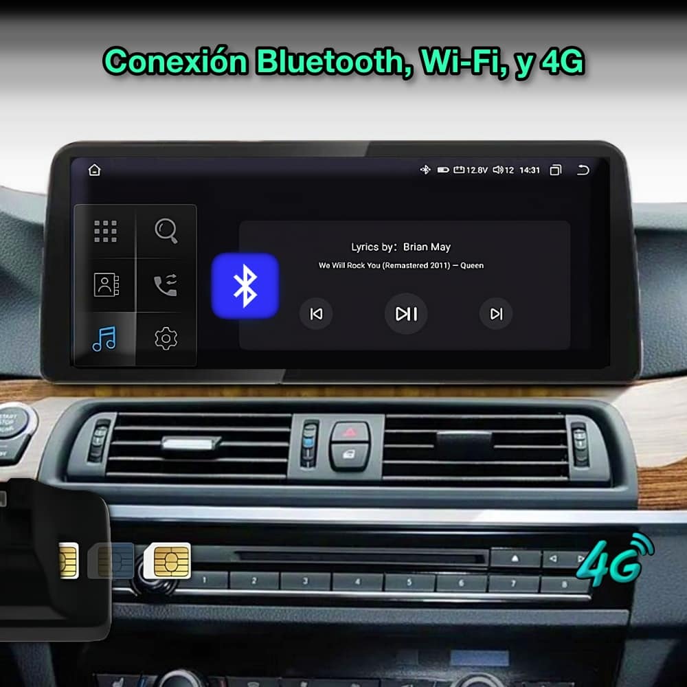 BMW X5 E70, X6 E71, 2007 - 2014 pantalla de 12,3” - Mister Radio GPS