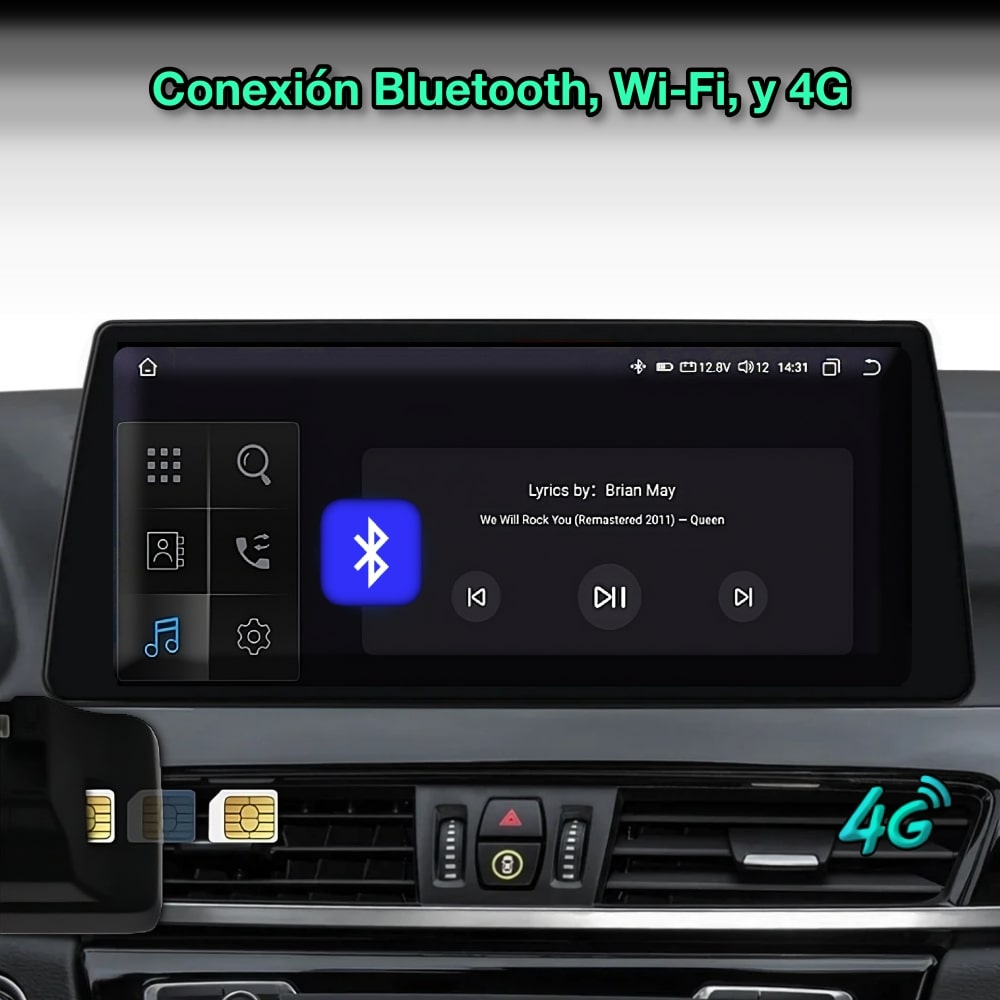 BMW X1 F48, 2016 - 2017 pantalla 10.33" - Mister Radio GPS