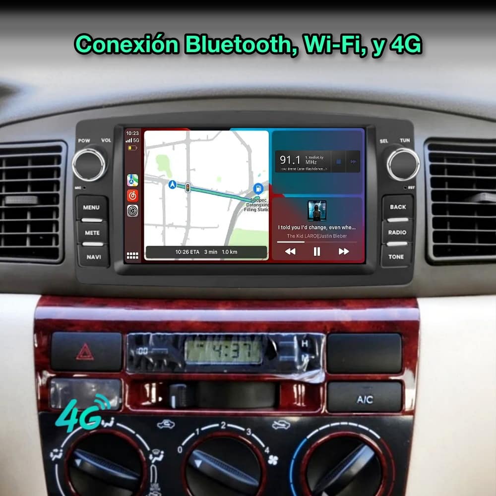 Toyota Corolla 2000-2006 pantalla 7”