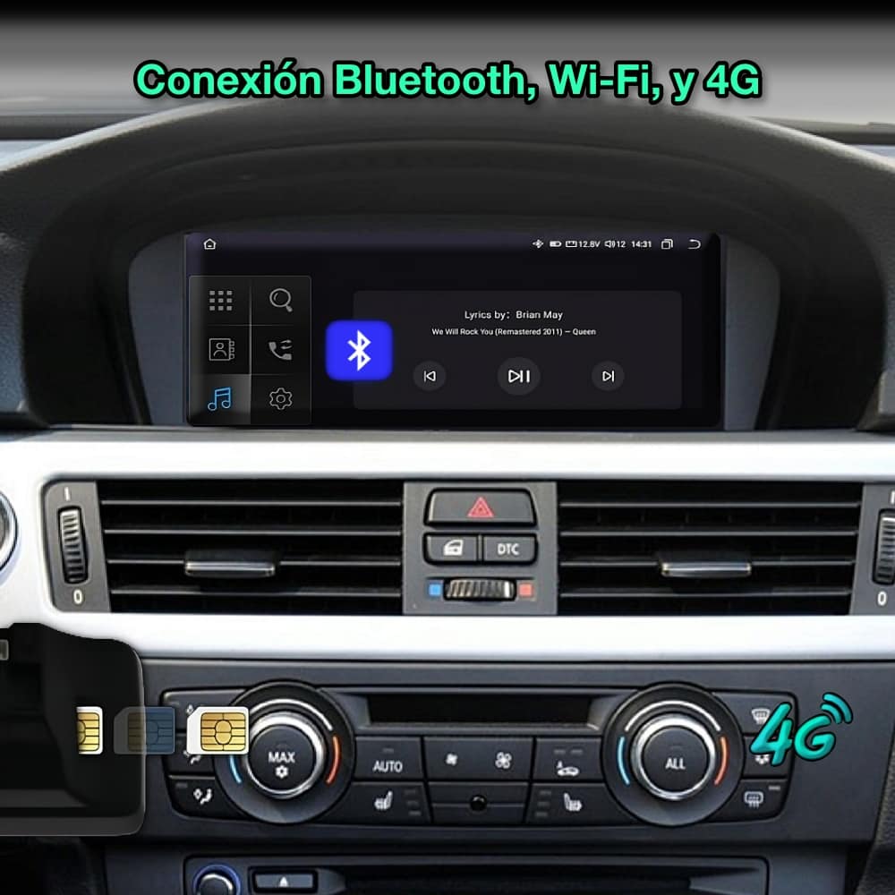 BMW Serie 3, 2005 - 2012 pantalla de 10.25” - Mister Radio GPS