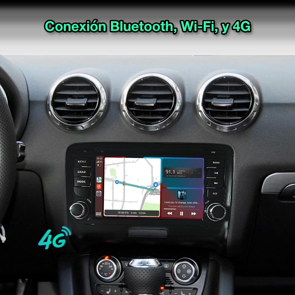 Audi TT 2006 - 2014 de 7" pulgadas - Mister Radio GPS