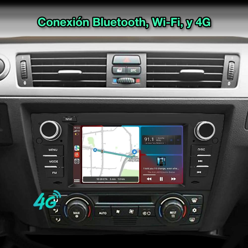 BMW E90 E91 E92 E93 Serie 3 2006 - 2012 pantalla 7" - Mister Radio GPS