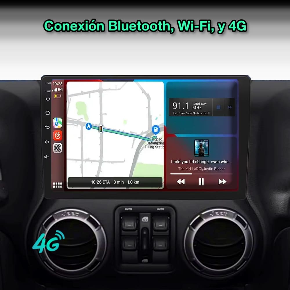 Jeep / Chrysler / Dodge Radio pantalla 10”