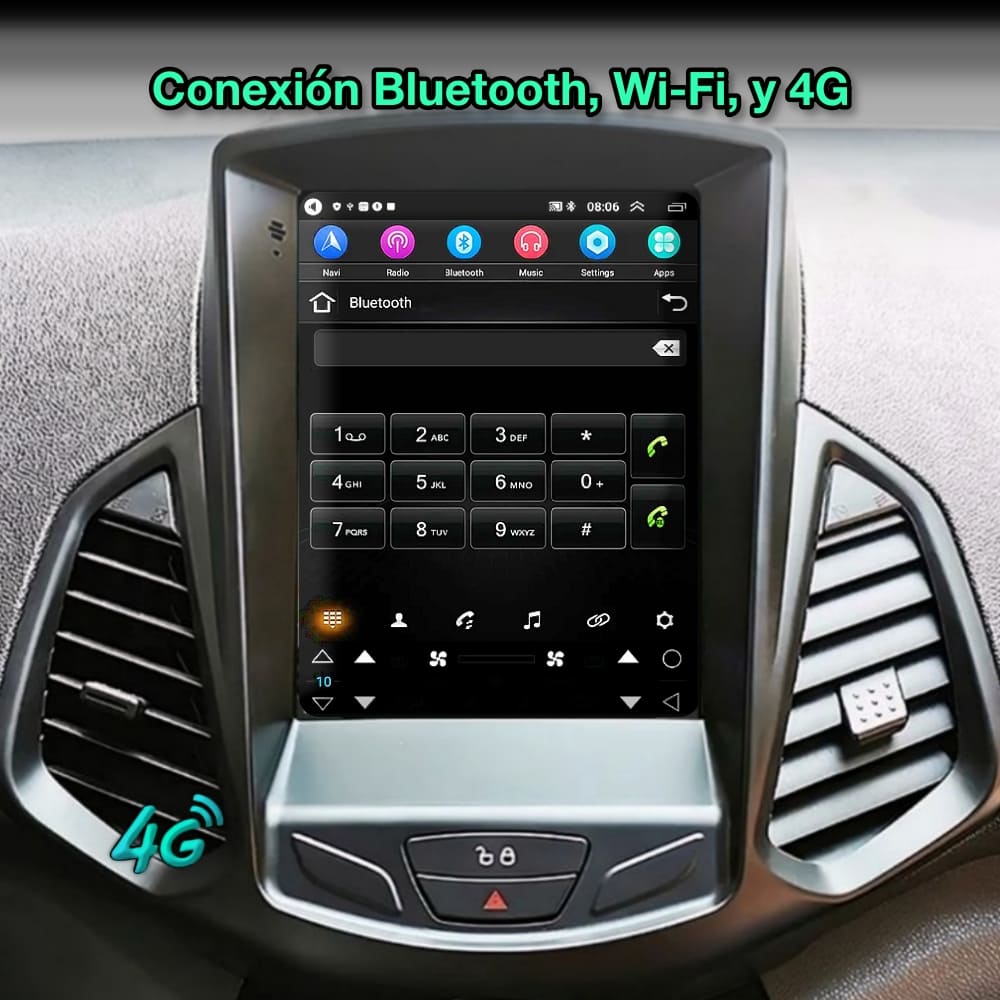 Ford Ecosport 2013-2017 pantalla 9,7”