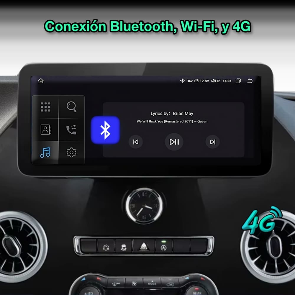 Mercedes Benz Vito W447, 2014-2022 pantalla 12,3"