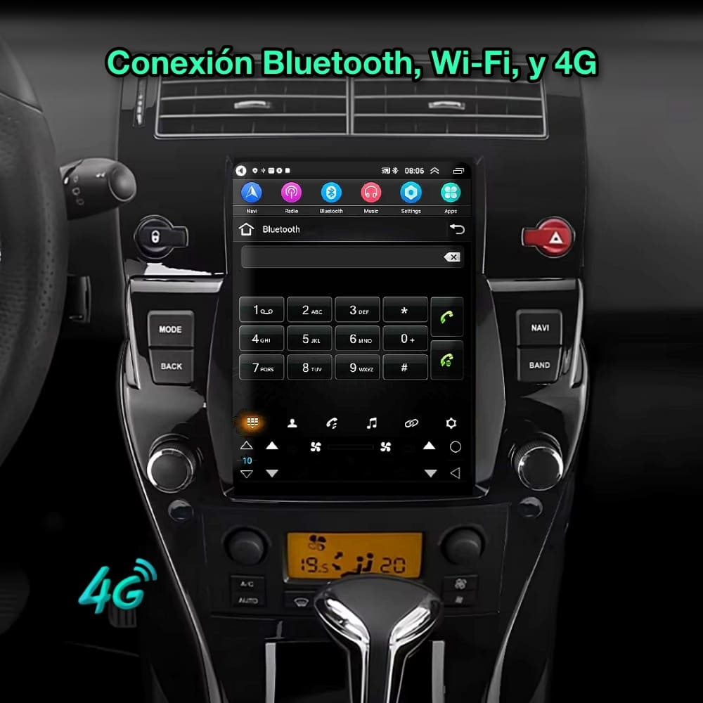 Citroen C4, C-Quatre, C-Triomphe 2004-2012 pantalla 9,7"