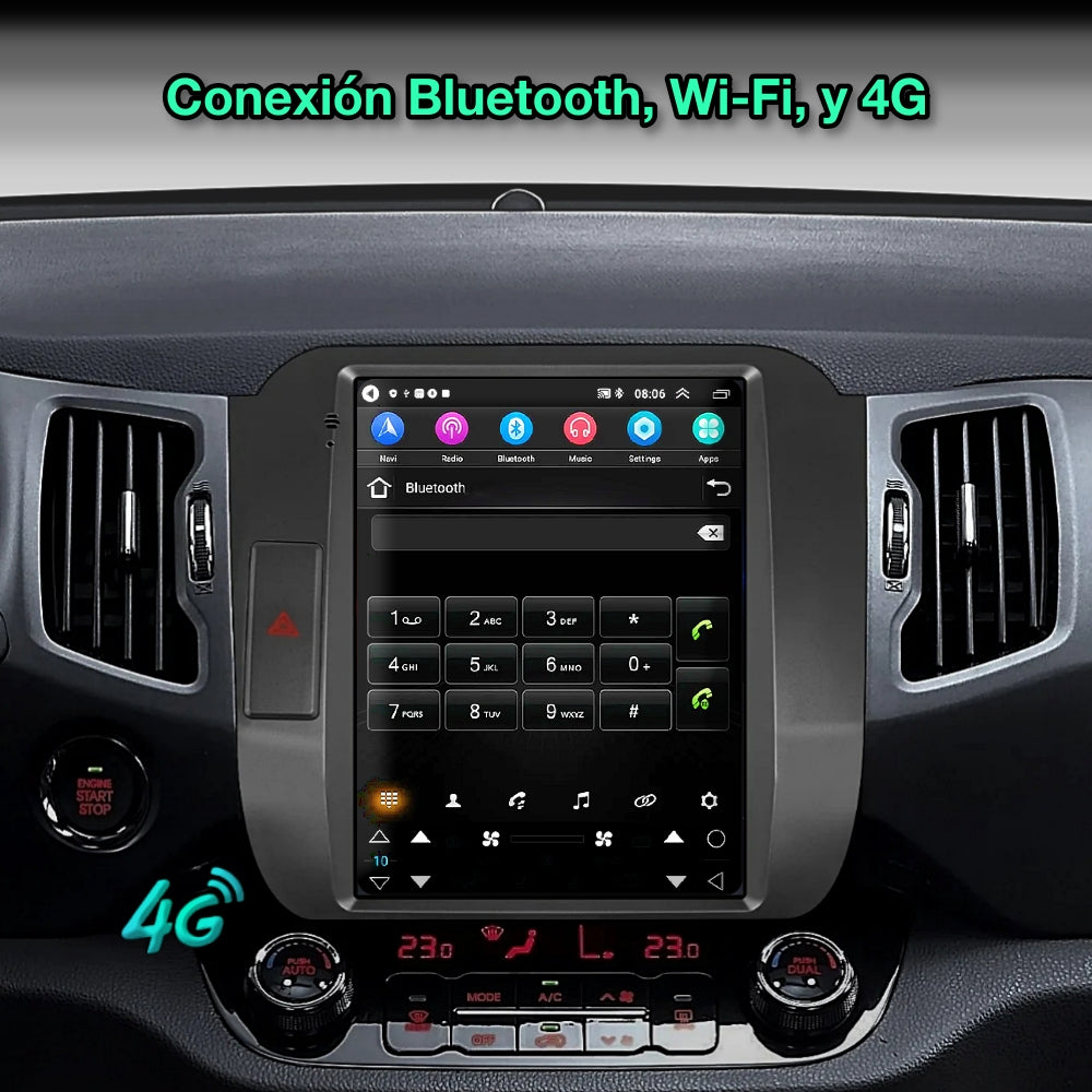 KIA Sportage 3, 2010-2016 pantalla 9,7”