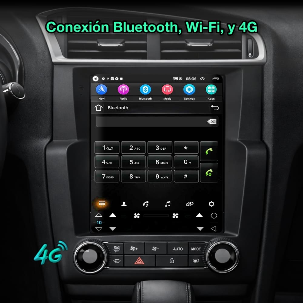 Citroen C4 C4L DS4, 2013-2017 Pantalla 9,7”