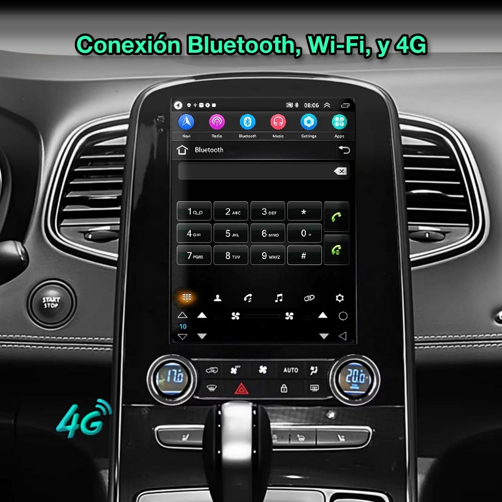 Renault Scenic 2013-2024 pantalla 9,7"