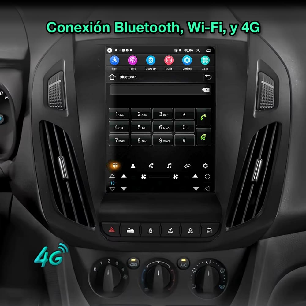 Ford Transit Connect / Tourneo Connect pantalla 9,7”