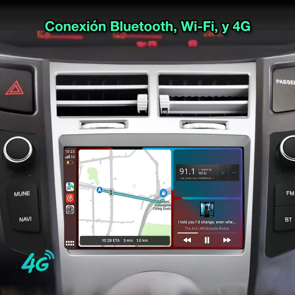 Toyota Yaris 2005-2012 Pantalla 7"