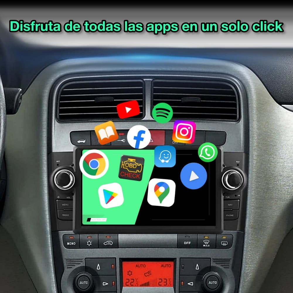 Fiat Grande Punto 2007 - 2012 - Mister Radio GPS