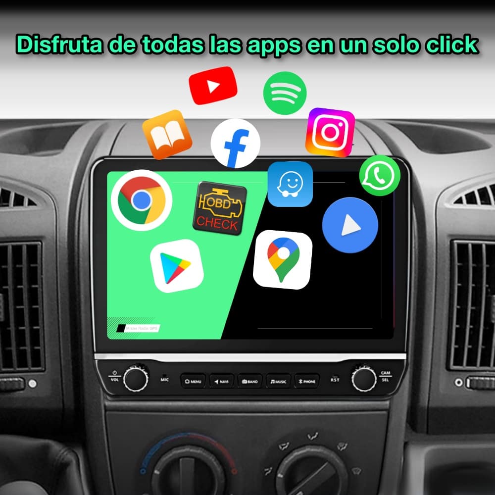 Fiat Ducato 2006 - 2013 - Mister Radio GPS