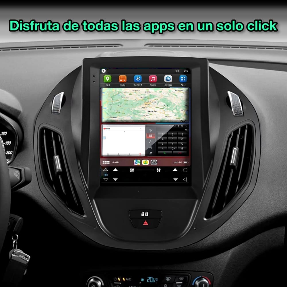 Ford Transit Tourneo 2012-2023 pantalla 9,7”