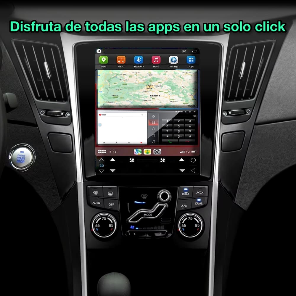 Hyundai Sonata 2006-2012 pantalla 9,7”