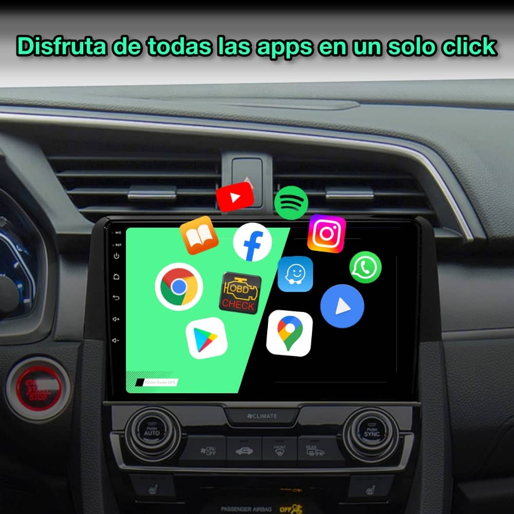 Honda Civic 10, 2016 - 2021 - Mister Radio GPS