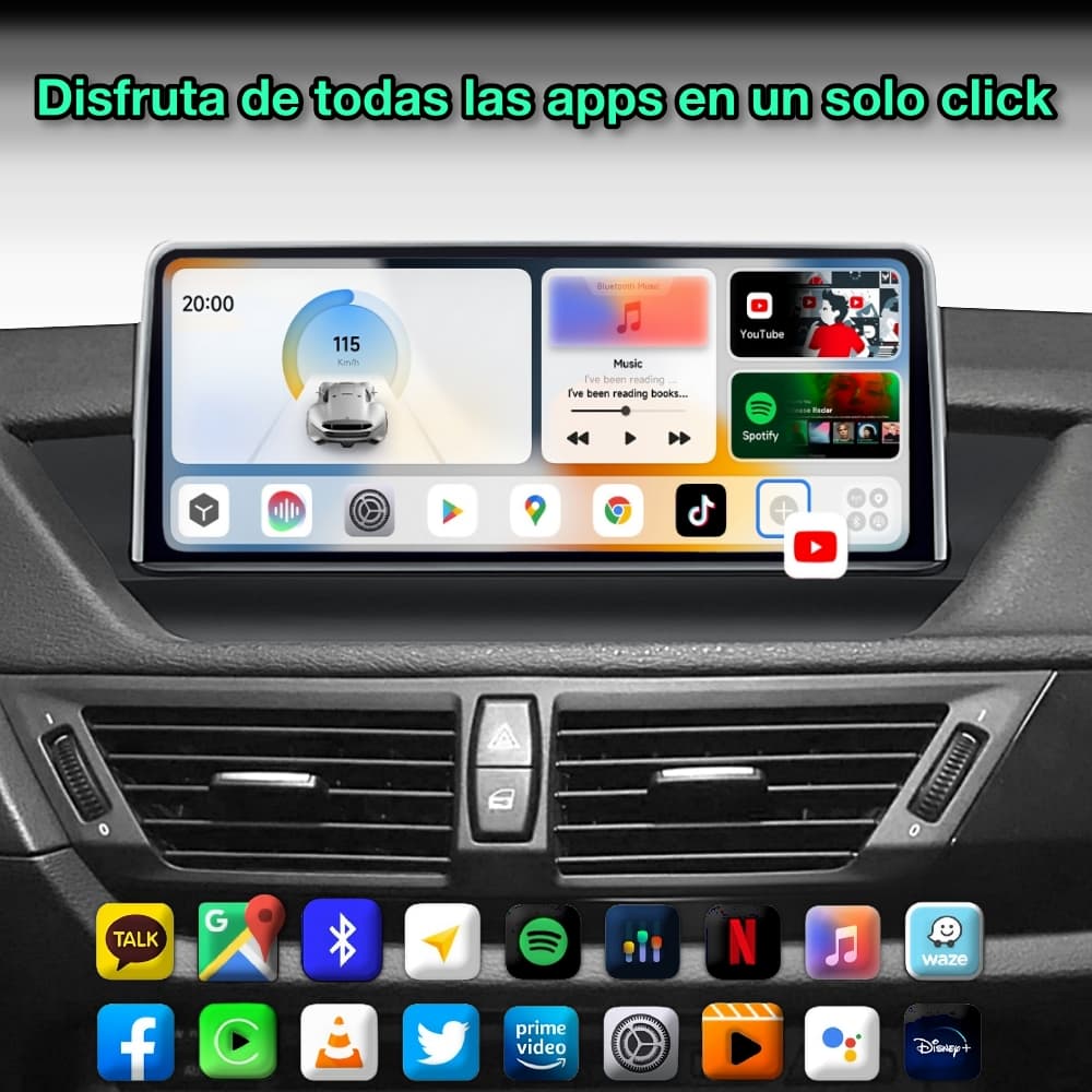BMW X1 E84, 2009 - 2015 pantalla 10.25” - Mister Radio GPS