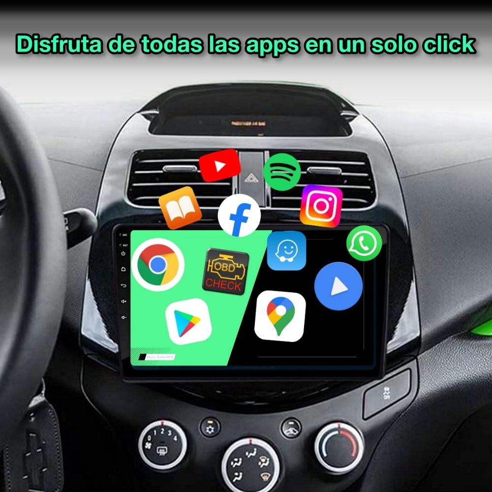 Chevrolet Spark 2010 - 2014 - Mister Radio GPS