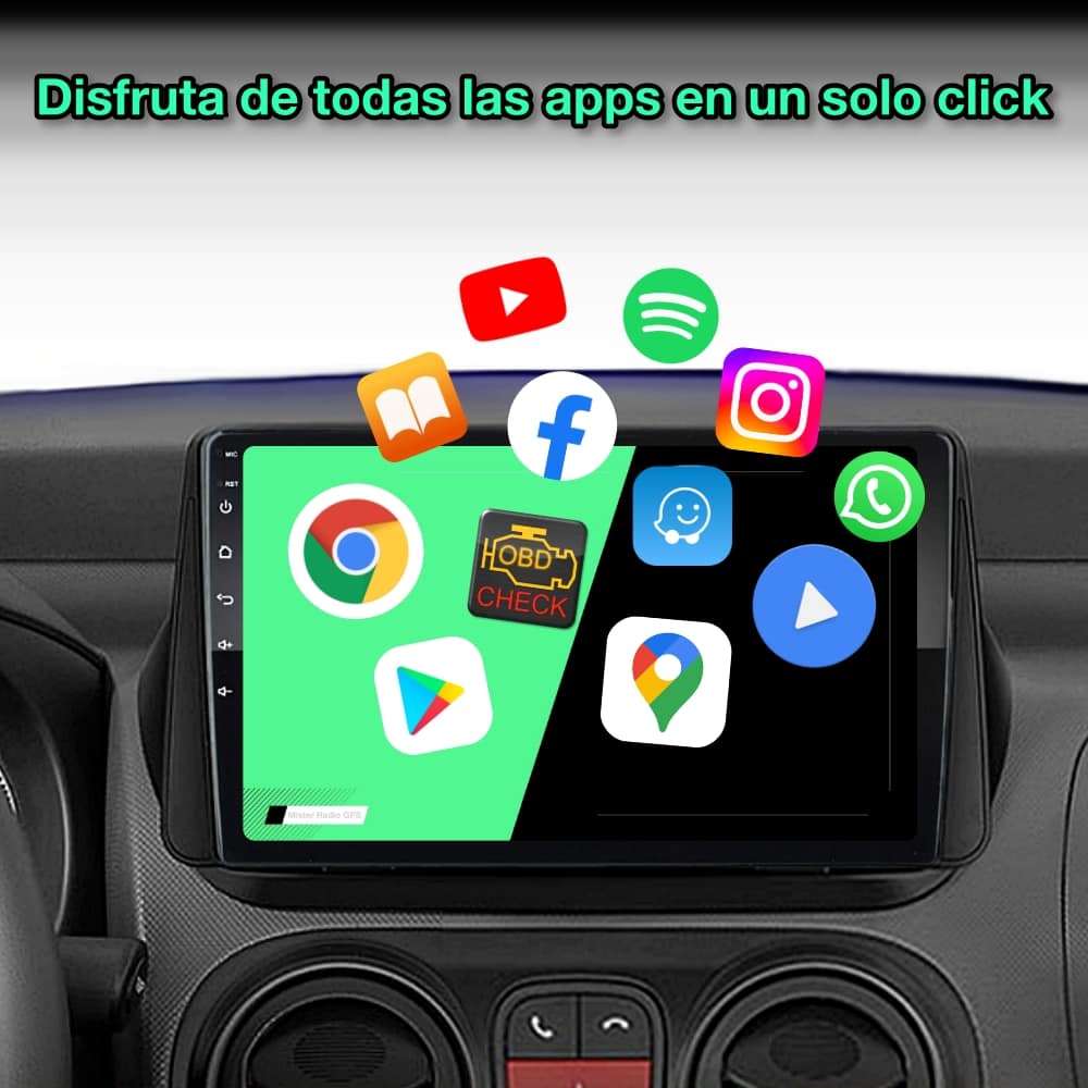 Fiat Fiorino, Qubo 2008 - 2017 - Mister Radio GPS