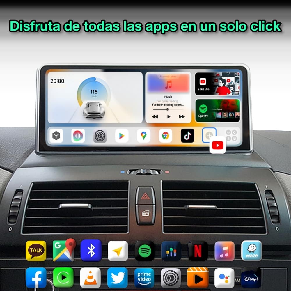 BMW X3 F25, X4 F26 2010 - 2017 pantalla vertical 10.25” - Mister Radio GPS