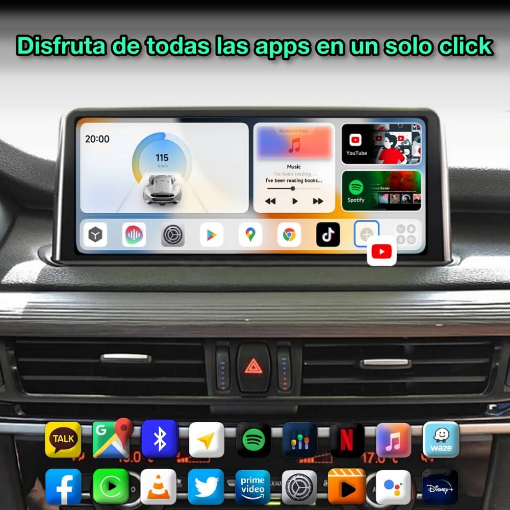 BMW X5 F15, 2014 - 2018 pantalla 10.25” - Mister Radio GPS