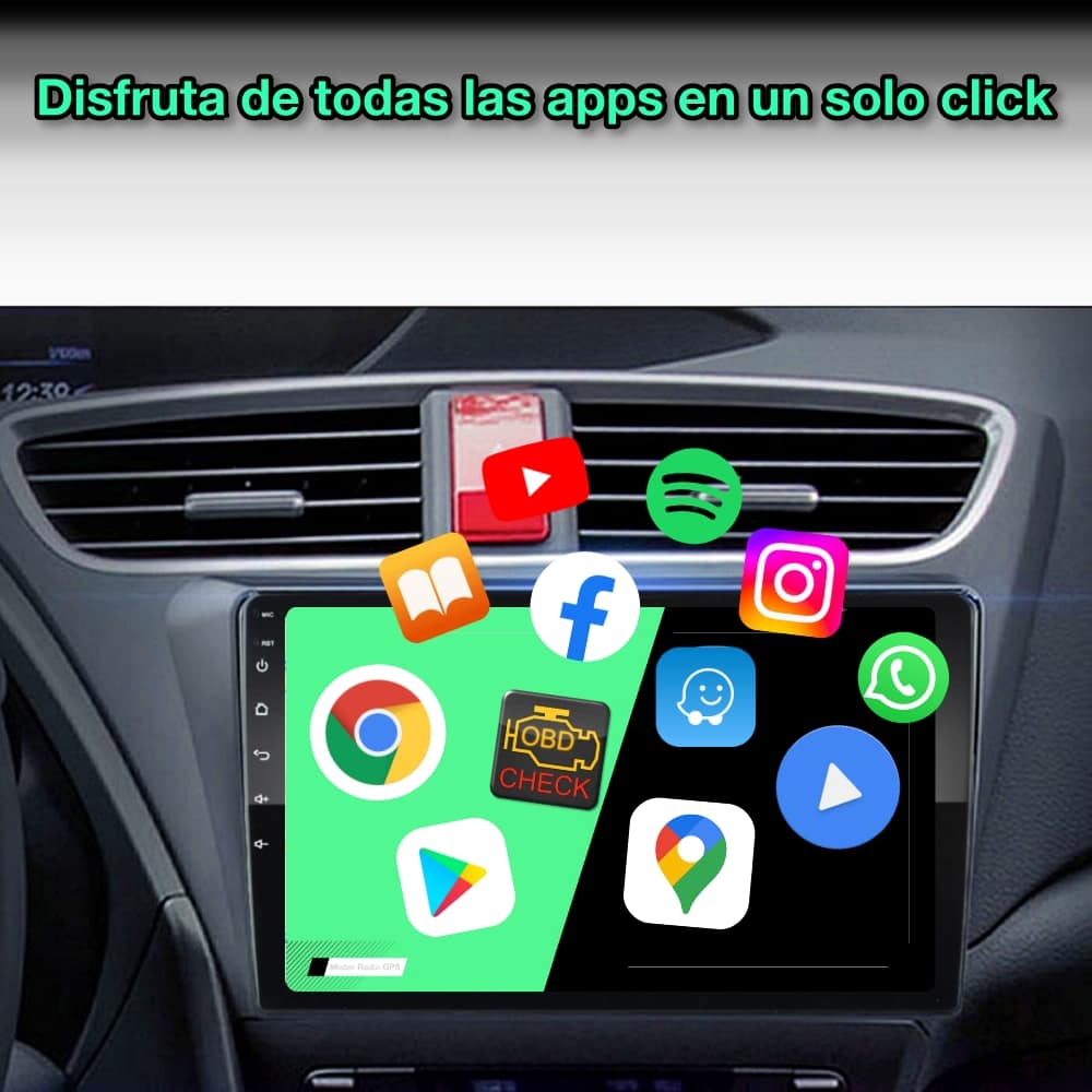 Honda Civic Hatchback 2012 - 2017 - Mister Radio GPS