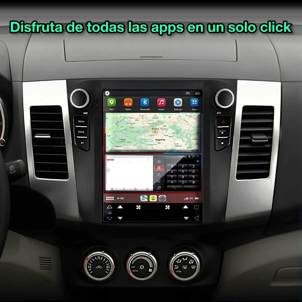 Mitsubishi Outlander 2005-2011 pantalla 9,7"