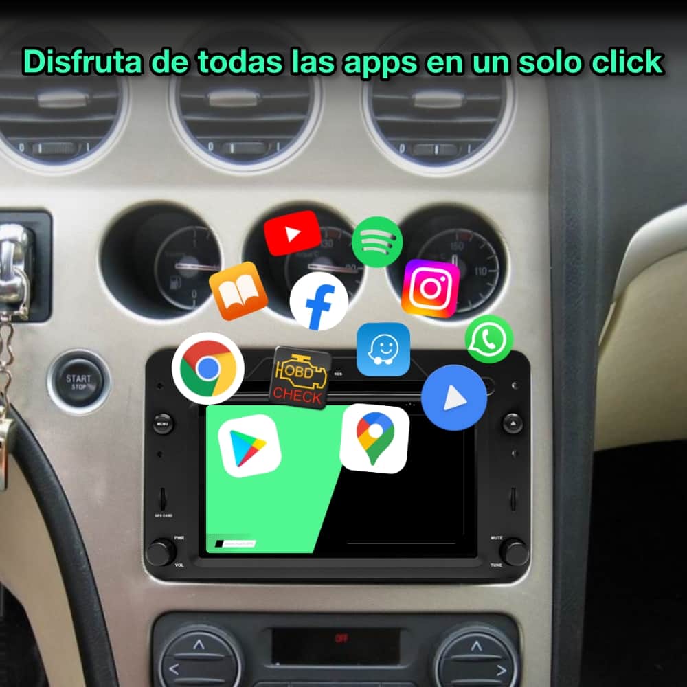 Alfa Romeo Spider, 159, Brera 2006 - 2010 pantalla 6,2" - Mister Radio GPS