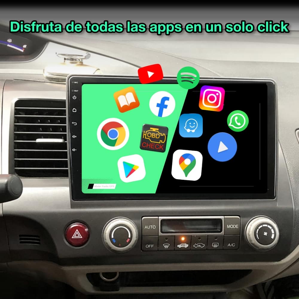 Honda Civic 8, 2005 - 2012 - Mister Radio GPS