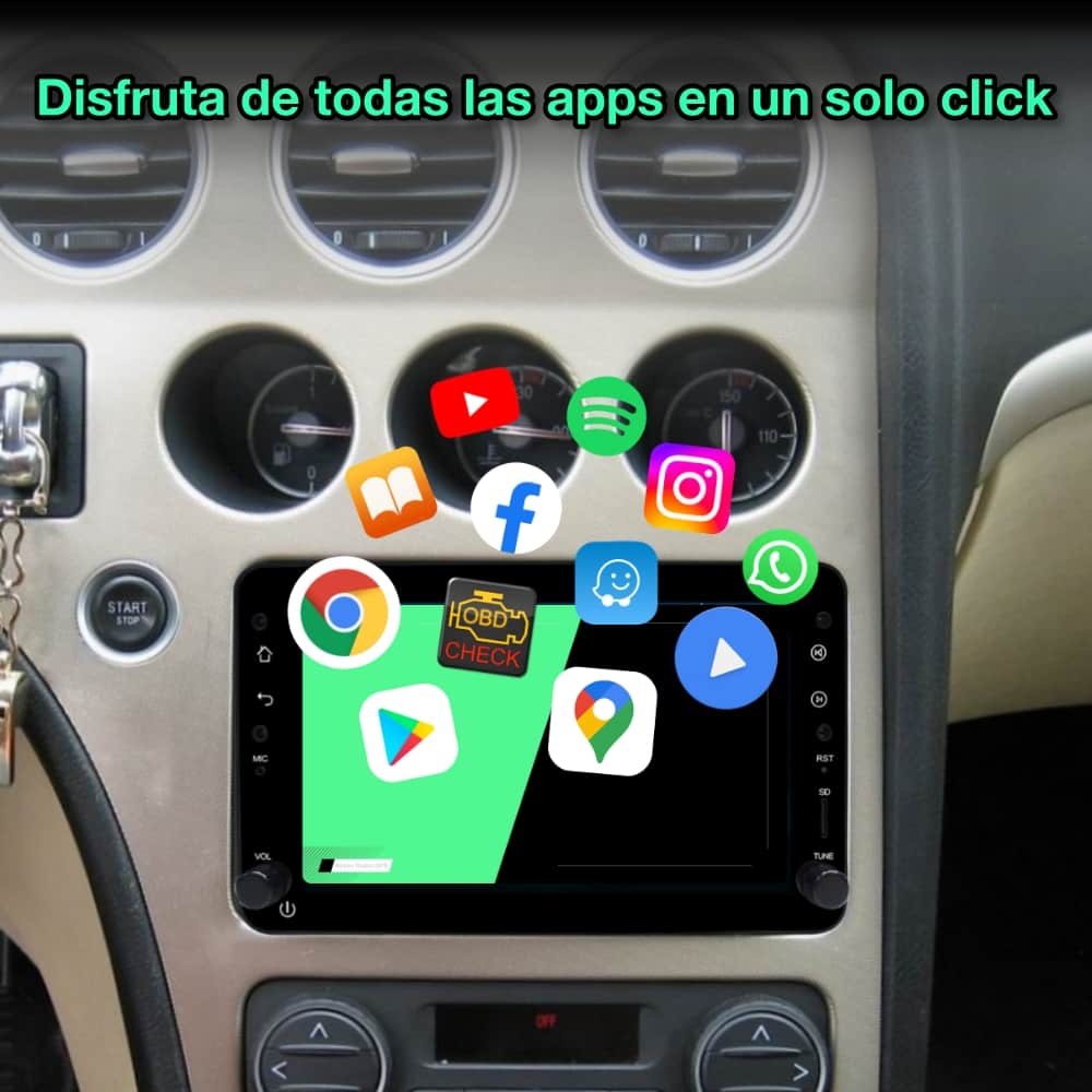 Alfa Romeo Spider, 159, Brera 2006 - 2010 pantalla 7" - Mister Radio GPS