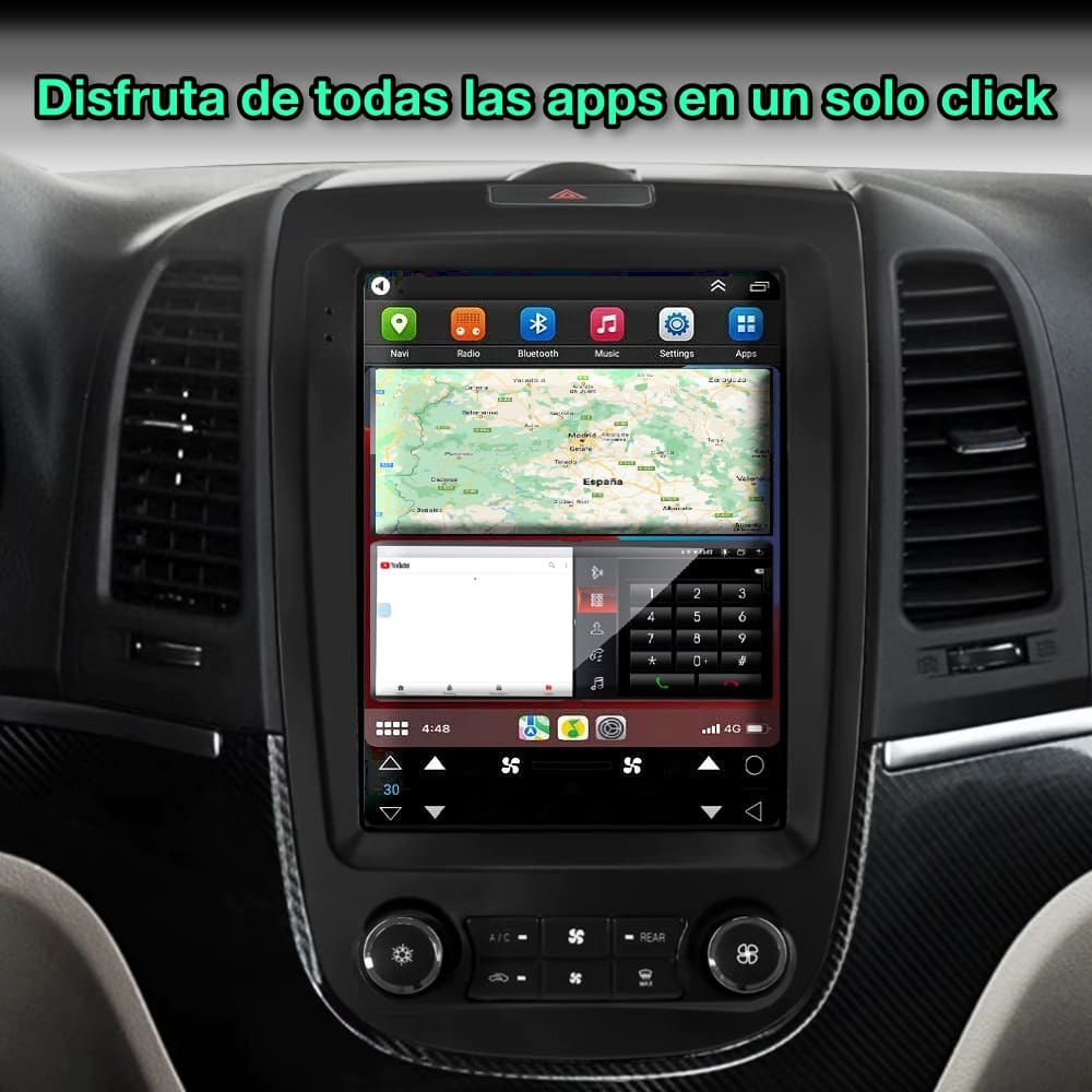 Hyundai Santa Fe 2006-2012 pantalla 9,7”