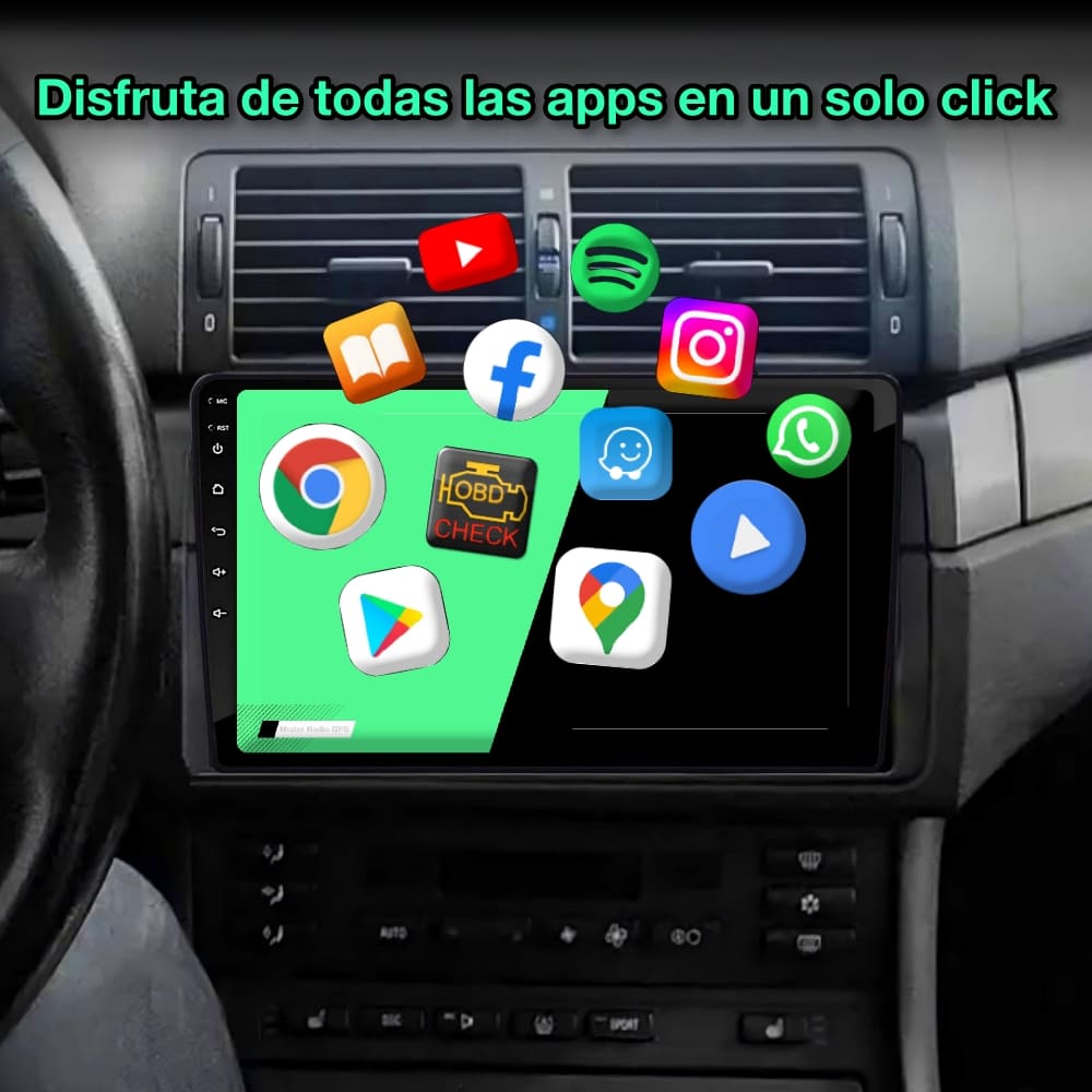 BMW E46 Serie 3 1998 - 2006 - Mister Radio GPS