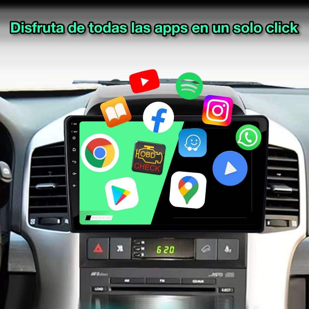 Chevrolet Captiva 2009 - 2012 - Mister Radio GPS