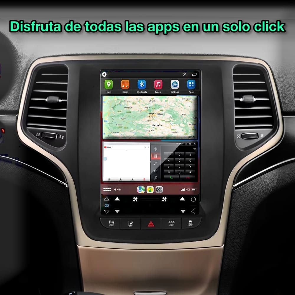 Jeep Grand Cherokee 2014-2022 pantalla 9,7"