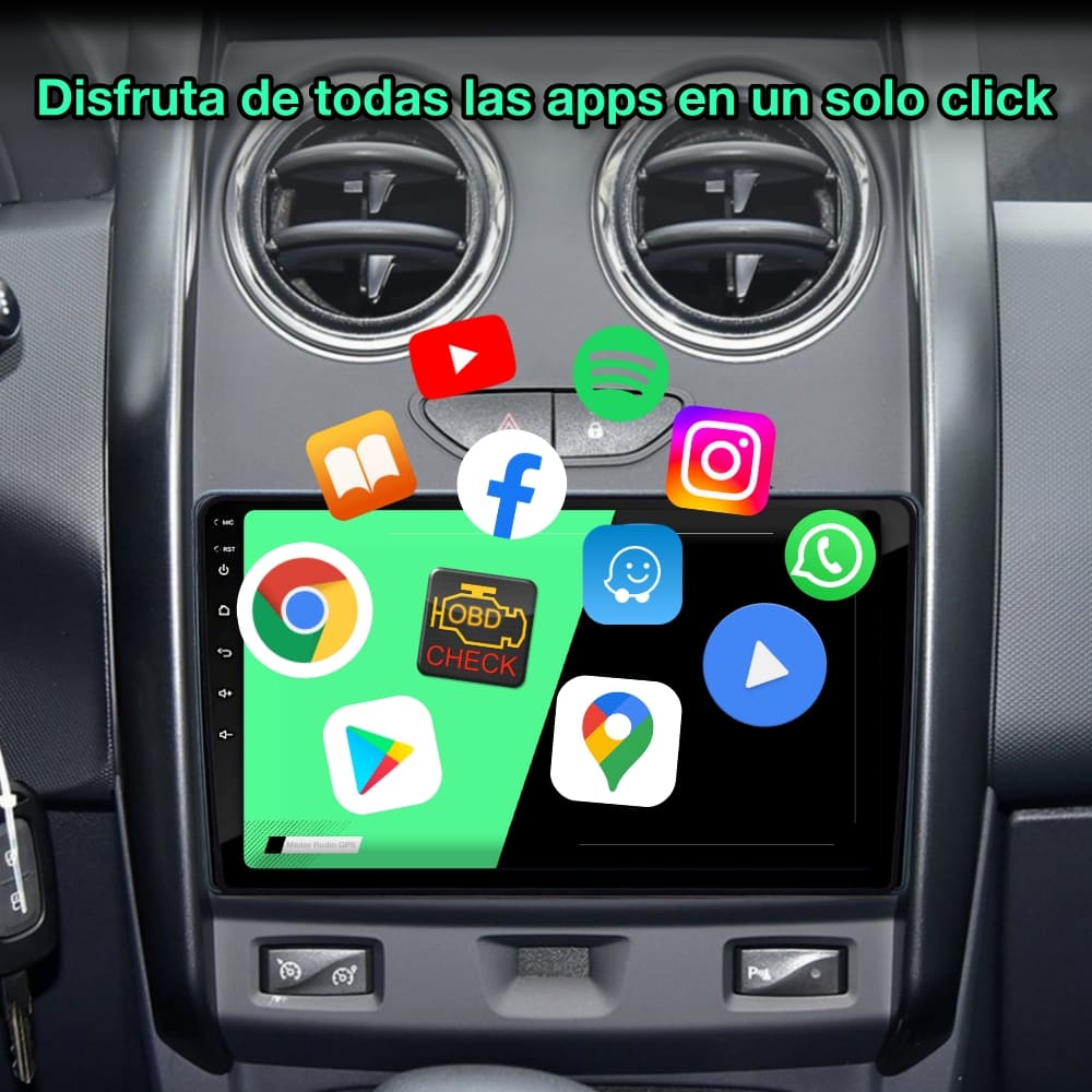 Dacia Duster 2015-2020 pantalla 9”