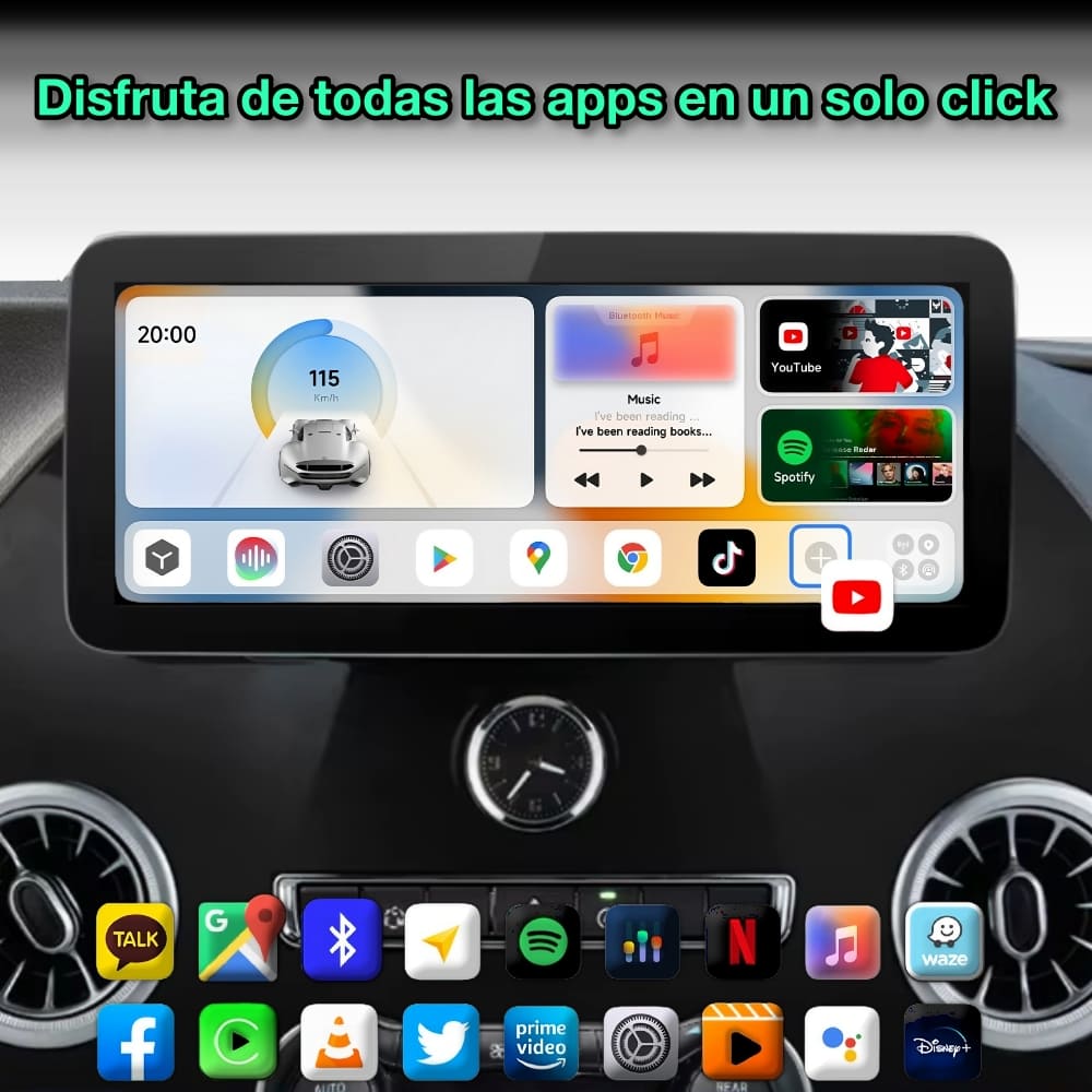 Mercedes Benz Vito W447, 2014-2022 pantalla 12,3"