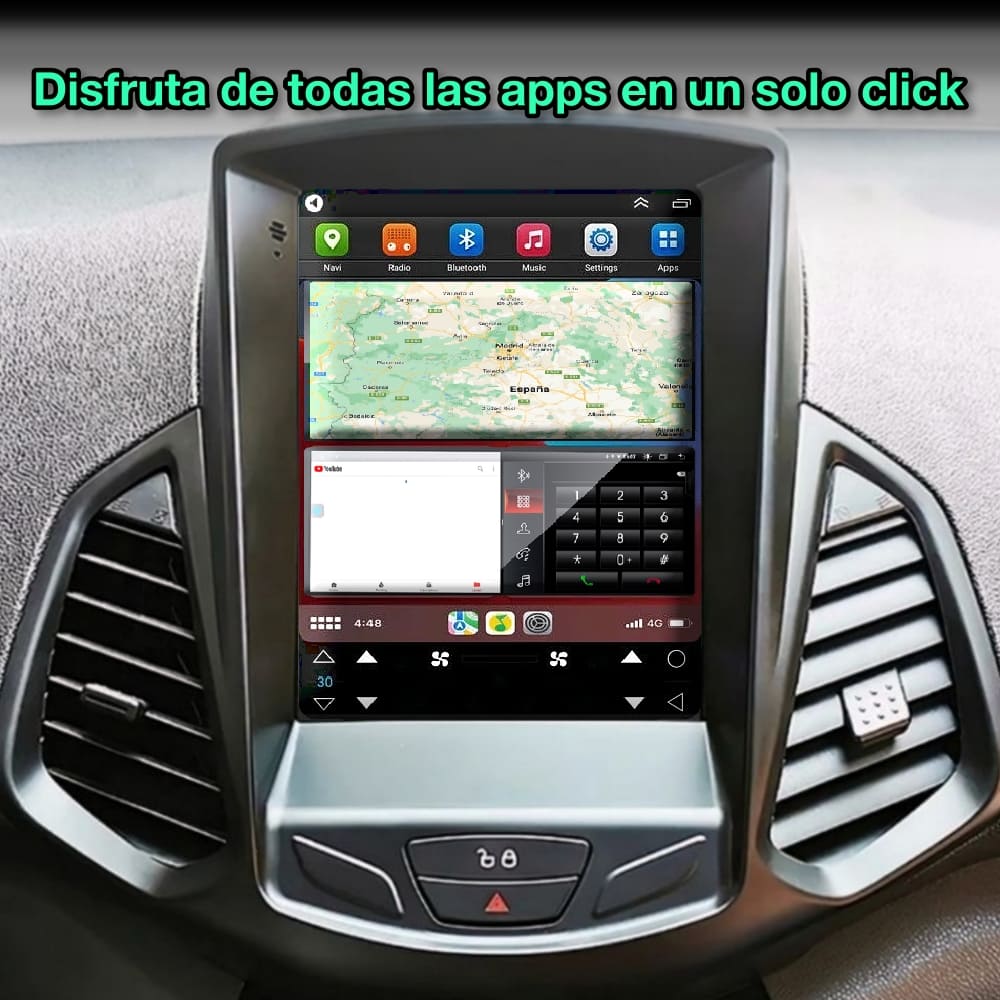 Ford Ecosport 2013-2017 pantalla 9,7”