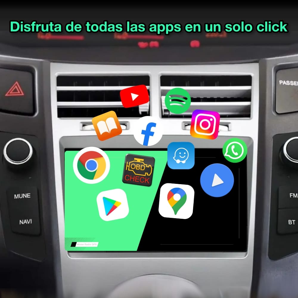 Toyota Yaris 2005-2012 Pantalla 7"