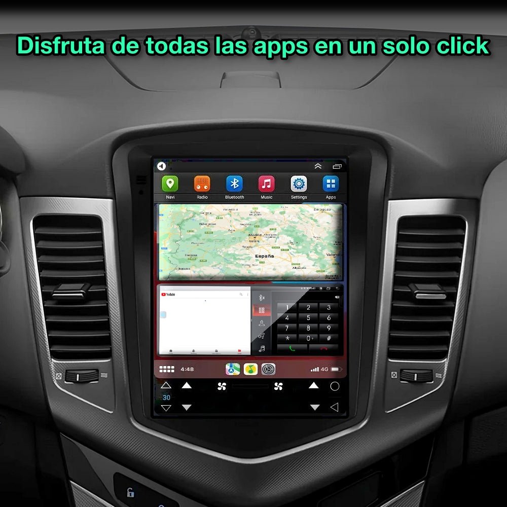 Chevrolet Cruze 2008 - 2012 pantalla 9,7” - Mister Radio GPS